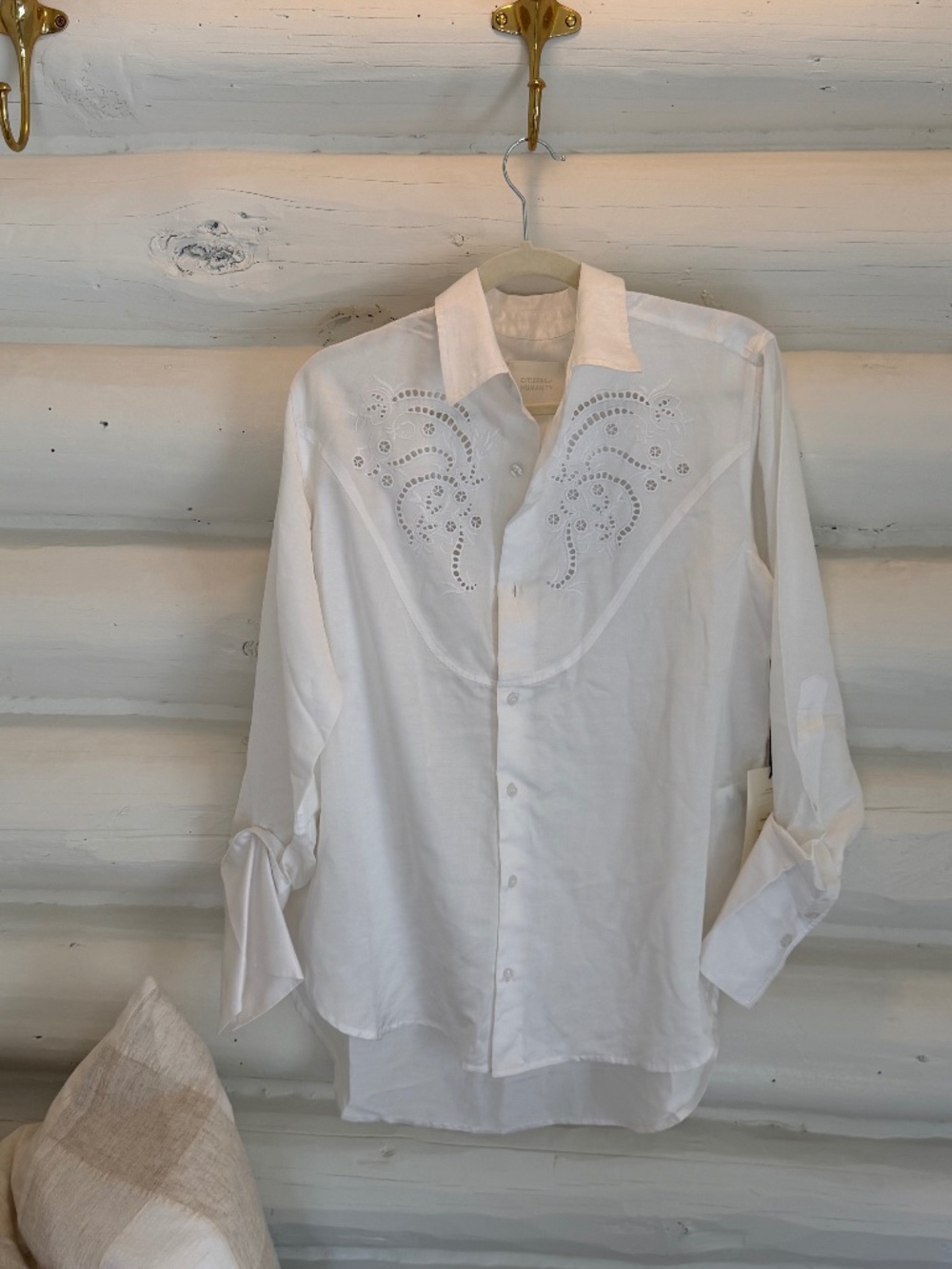 Dree Embroidered Shirt by Citizens of Humanity